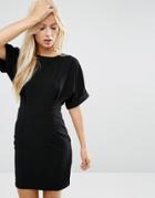Asos Mini Wiggle Dress - Black