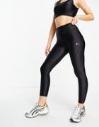 Only Play Disco Sheen Leggings With Seam Detail In Black - Part Of A Set