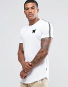 Good For Nothing T-shirt With Taping - White