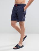 Tommy Hilfiger Swim Shorts In Navy - Navy