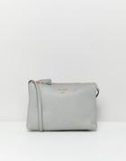 Ted Baker Double Zip Cross Body Bag - Gray