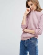 Maison Labiche Amour Embroidered Logo Sweatshirt - Pink