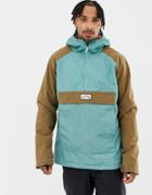 Billabong Stalefish Anorak In Blue/brown - Blue