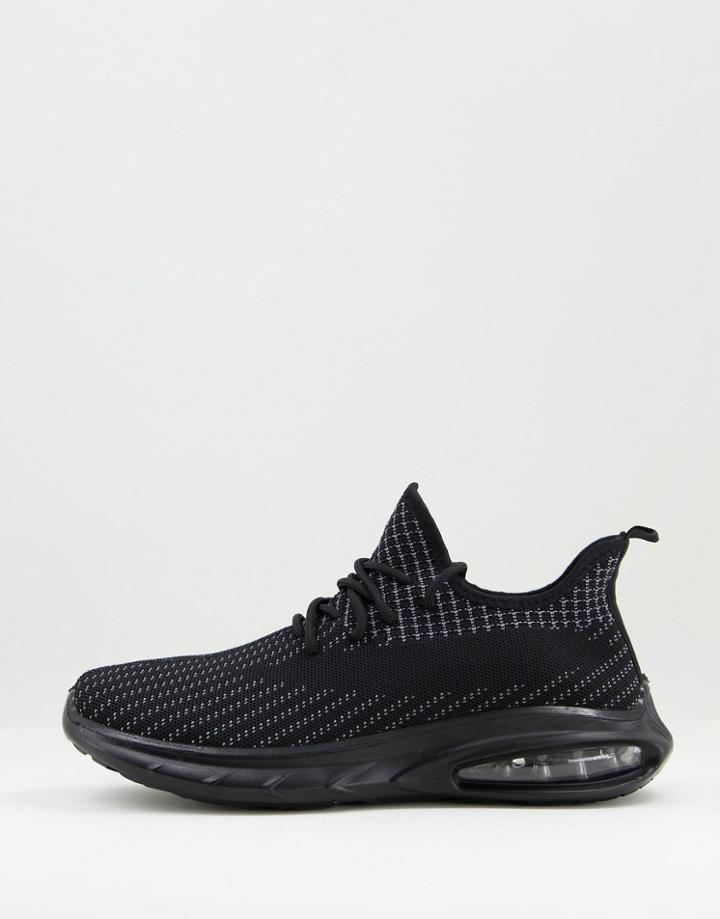 Brave Soul Trainers In Black