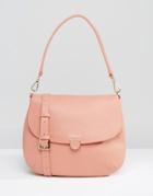 Modalu Leather Cross Body Bag - Pink