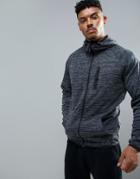 Dissident Gym Zip Hoodie - Black