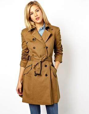 Asos Classic Trench - Stone