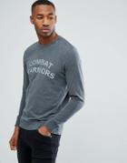 Produkt Sweatshirt With Vintage Graphic - Black