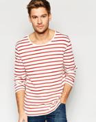 Selected Homme Stripe Knitted Sweater