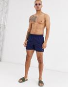 Nike Swim Super Short Volley Swim Shorts In Navy