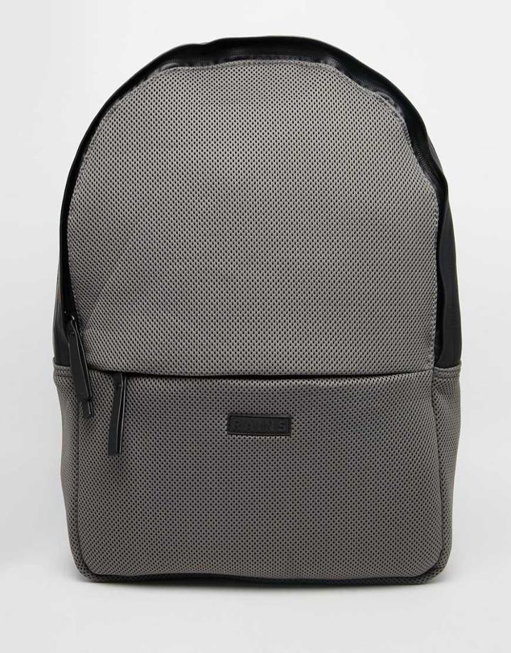 Rains Mesh Backpack - Gray
