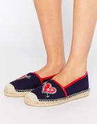 Tommy Hilfiger Sunny Denim Patch Espadrilles - Navy