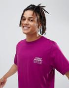 Cheap Monday Boxy Logo T-shirt Pink - Pink