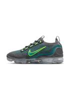 Nike Air Vapormax 2021 Flyknit Sneakers In Cool Gray/washed Teal