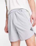 Adidas Training Design 4 Sport Shorts In Gray