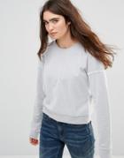 Cheap Monday Mirage Sweatshirt - Gray Melange
