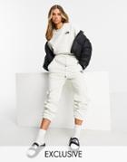 The North Face Essential Sweatshirt In Cream - Exclusive To Asos-white