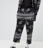 Reclaimed Vintage Inspired Two-piece Pants - Black