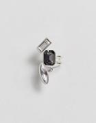 Weekday Rock Stud Ear Cuff - Silver
