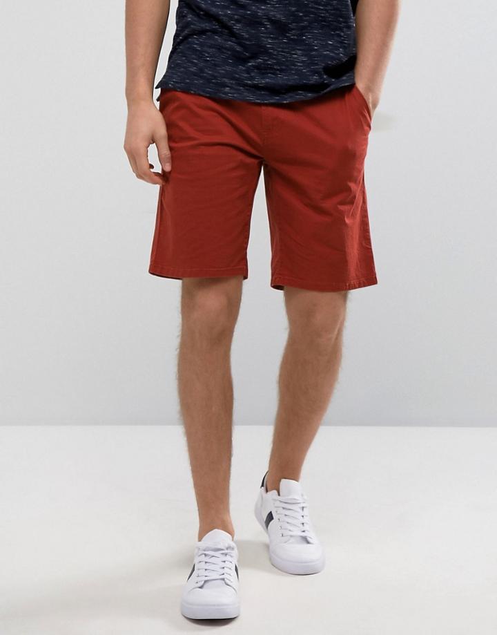 Only & Sons Chino Shorts - Red