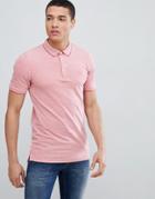 Only & Sons Slim Fit Polo Shirt - Pink