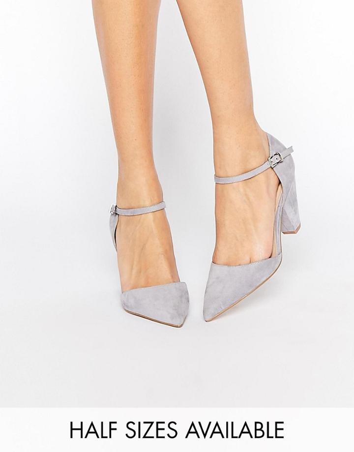 Asos Speaker Pointed Heels - Gray