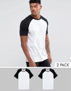 Asos Raglan 2 Pack - Multi