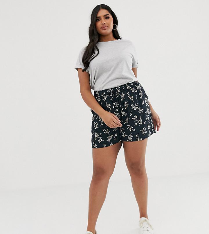 Junarose Tropical Floral Shorts-multi