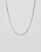 Weekday Flat Chain Necklace - Silver