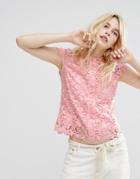 Paul & Joe Sister Lace Top - Pink