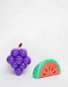 Fruity Lip Balm Duo - Grapes & Watermelon - Clear