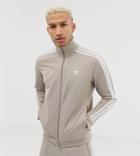 Adidas Originals Beckenbauer Full Zip Track Jacket - Gray