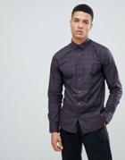 Selected Homme Smart Check Shirt In Slim Fit - Gray