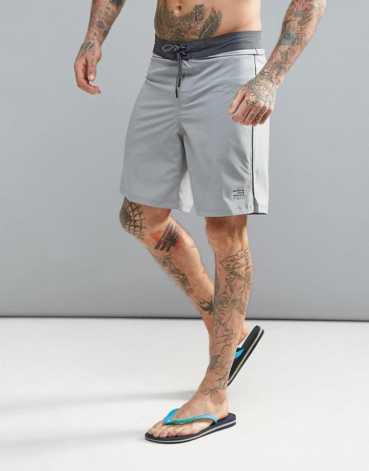 Jack & Jones Tech Board Shorts - Gray