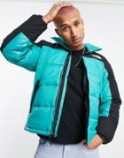 The North Face Himalayan Insulated Jacket In Teal-blue