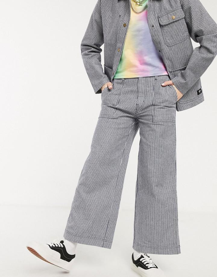 Vans Barrecks Pants In Blue-blues