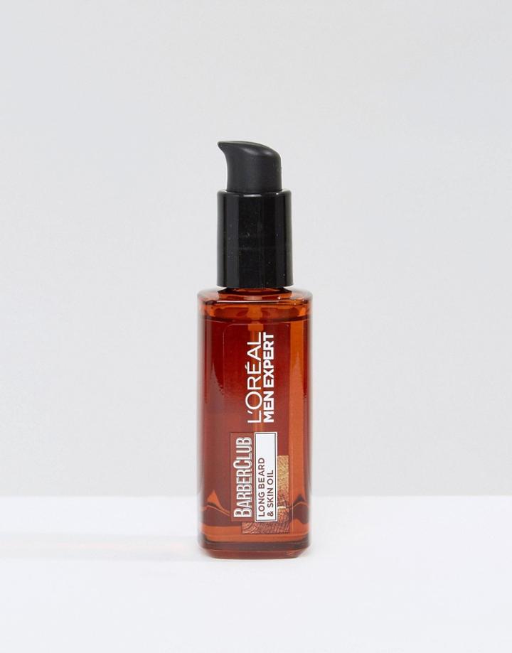 L'oreal Men Expert Barber Club Beard Oil 30ml - Clear