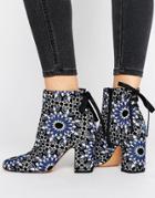 Asos Effortless Ankle Boots - Multi