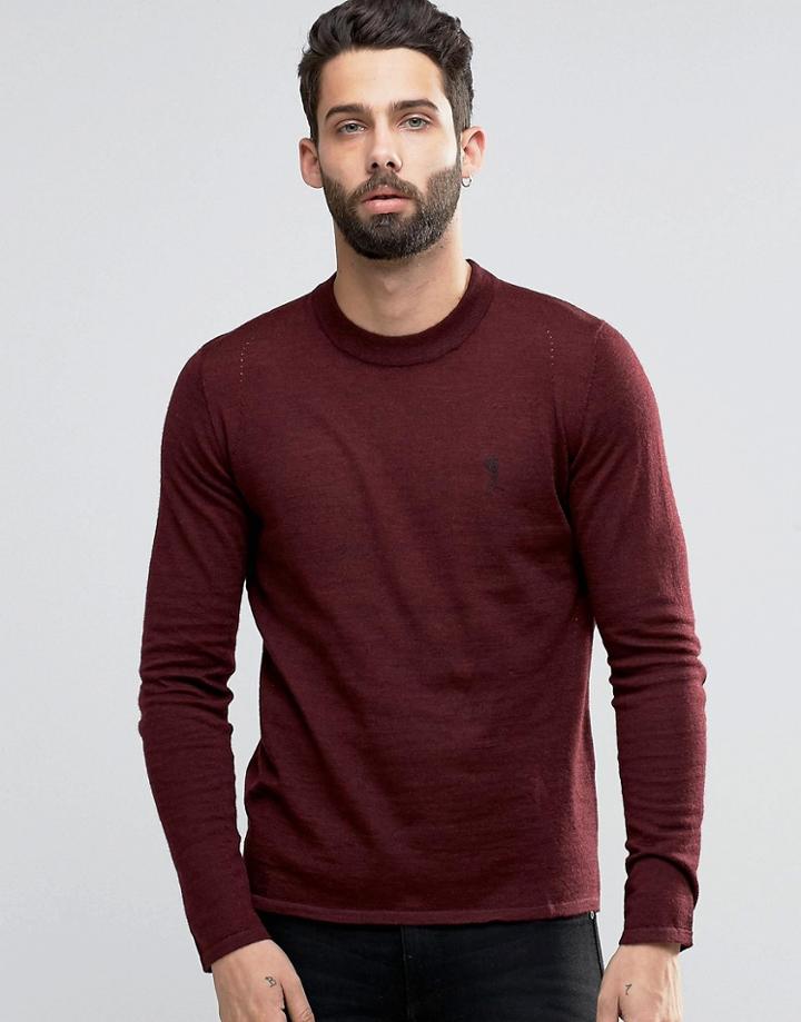 Religion Merino Sweater - Red