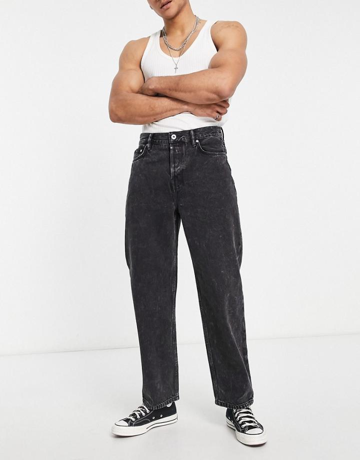 Allsaints Kurt Jeans In Black