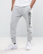 Hollister Slim Fit Cuffed Jogger In Gray Marl - Gray
