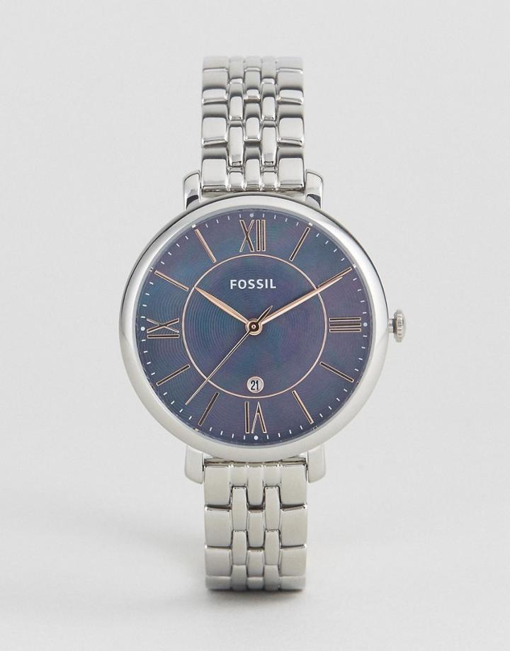 Fossil Silver Jacqueline Watch - Gold