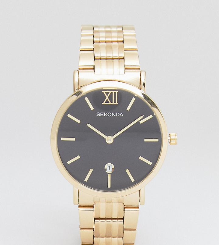 Sekonda Bracelet Watch In Gold Exclusive To Asos - Gold