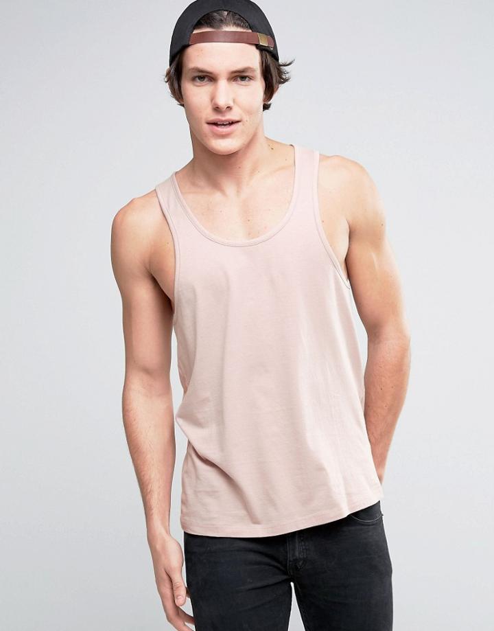 Asos Tank In Pink - Pink