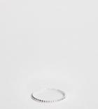 Asos Design Curve Sterling Silver Ring In Mini Ball Design