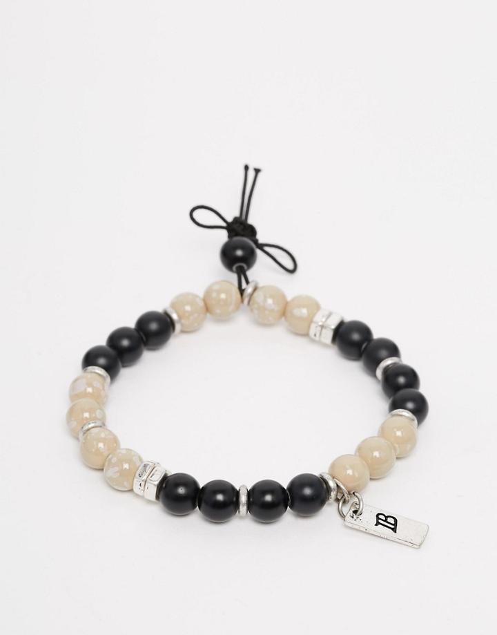Icon Brand Molasses Beaded Bracelet - Cream