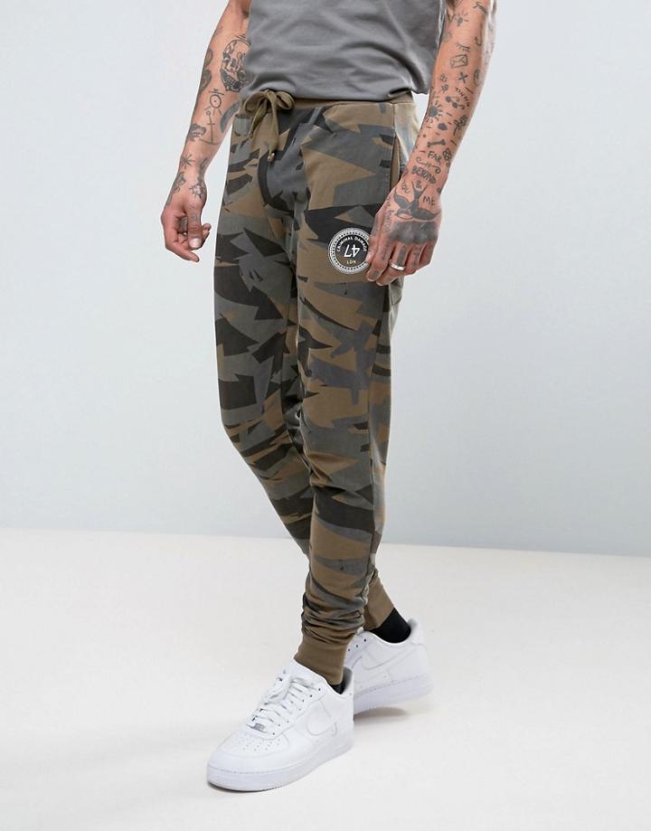Criminal Damage Army Joggers - Black