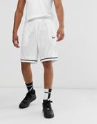 Nike Basketball Classic Shorts In White