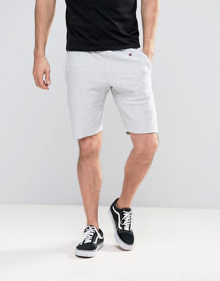 Champion Shorts With Small Logo - Gray