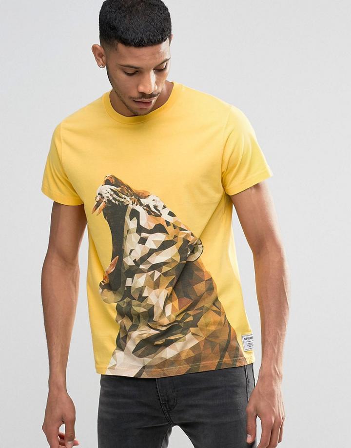 Supreme Being Roaring T-shirt - Yellow